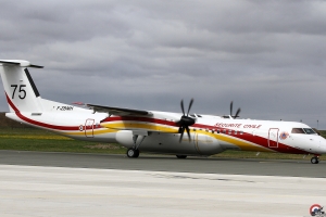 Dash8 75 F-ZBMH-HD Schwarz